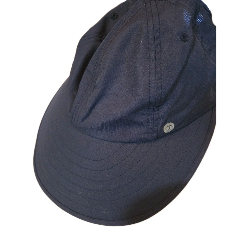Ponyflo Sunblocker Wide Brim Navy Hat Adjustable Upf 50 garden beach sports
